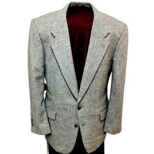 Elegant Gray Men's Blazer